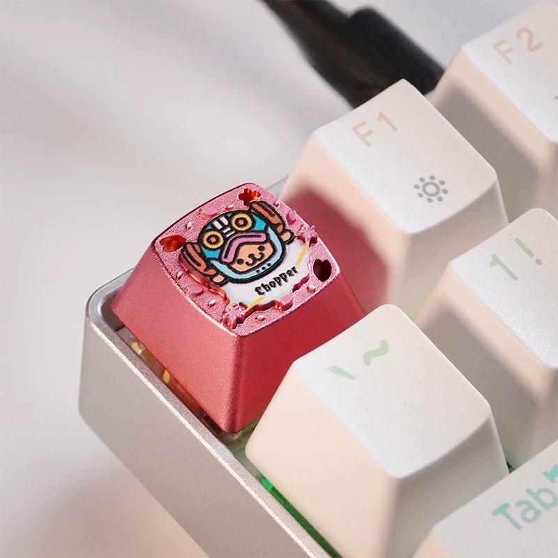 ワンピースキーキャップかわいいアニメ漫画印刷モンキー D.  - Keycap Artisan Anime のレビューと価格