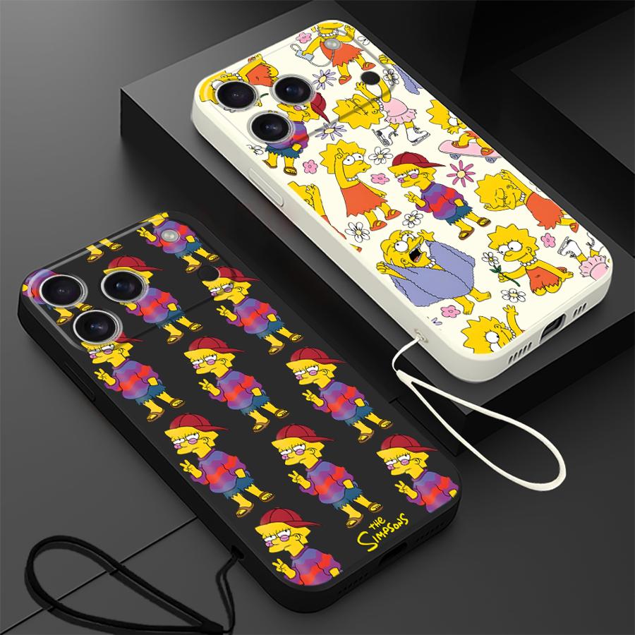 シンプソンズ リサ ケース Apple iPhone 17  - Lanyard Anime Logo のレビューと価格