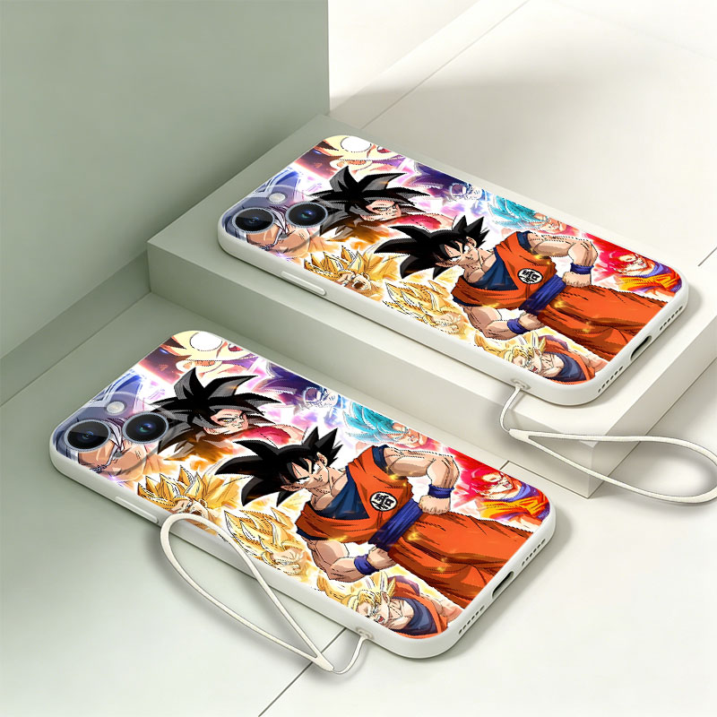ドラゴンボールアニメ 超サイヤ人4 ソフトカバー携帯ケース  - Lanyard Anime Logo のレビューと価格