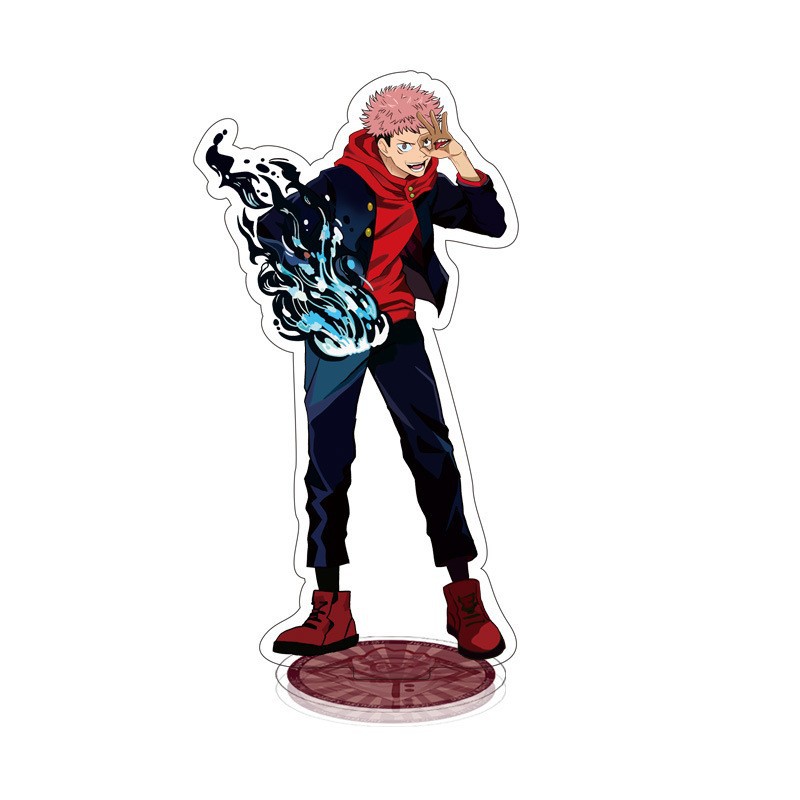呪術廻戦 虎杖悠仁 アクリルスタンドフィギュア アニメグッズ - Anime Convention Merchandise のレビューと価格