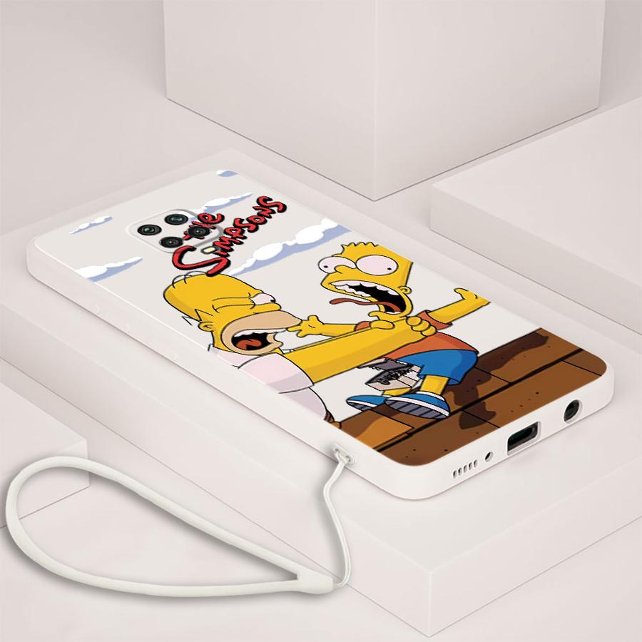 シンプソンズ漫画ケース Xiaomi Redmi Note  - Lanyard Anime Logo のレビューと価格
