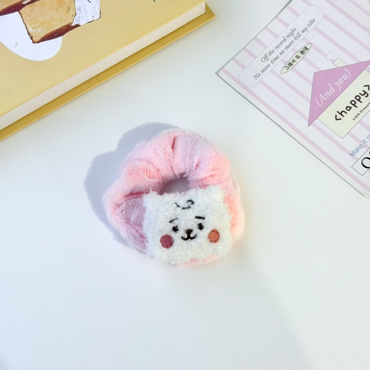BT21漫画のかわいいぬいぐるみヘアゴム カワイイヘアバンド - Original Anime Merchandise のレビューと価格