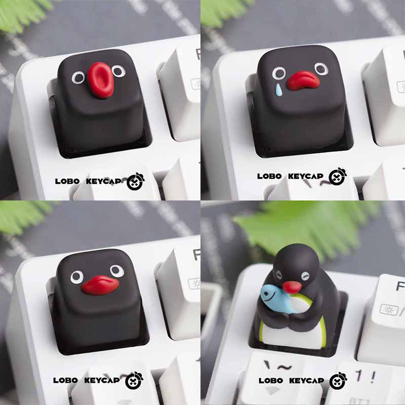 かわいいピングー アニメ シリーズ ペンギン パーソナライズ - Keycap Artisan Anime のレビューと価格