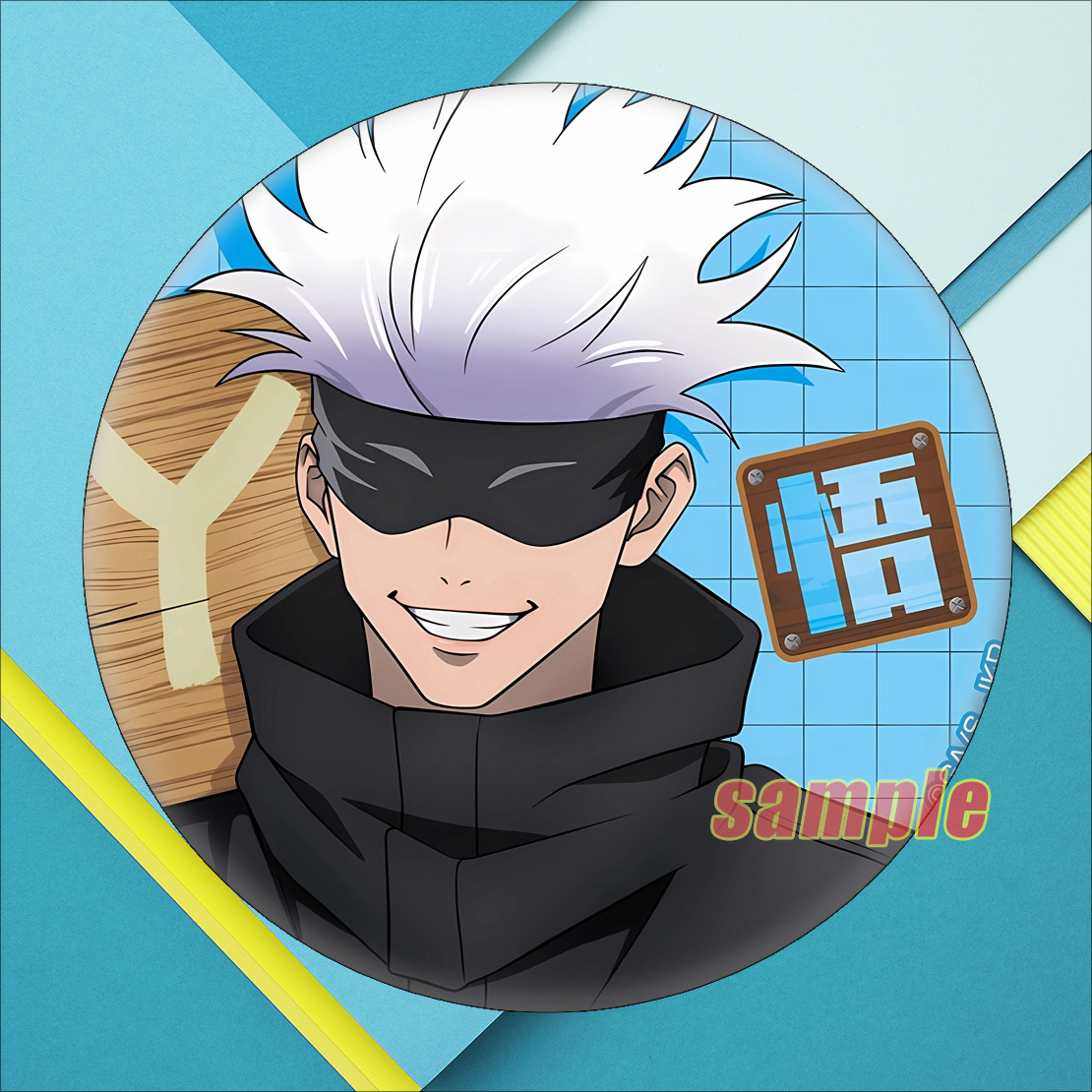 アニメグッズ 呪術廻戦 日本製品 メタルバッジ レーザーピン - Anime Merchandise Manufacturers のレビューと価格