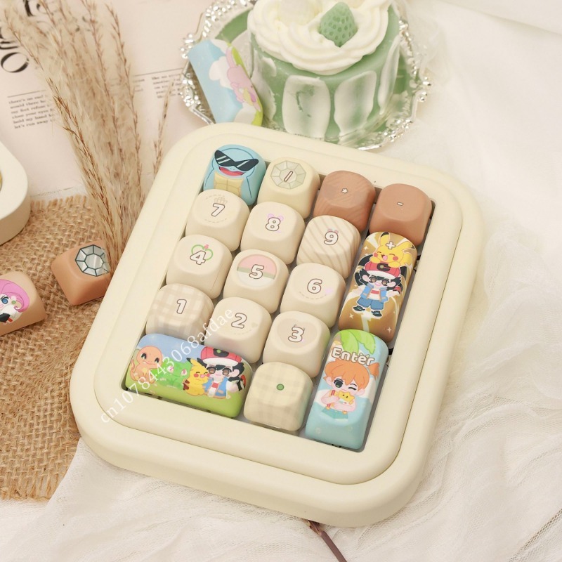 アニメポケモンキーキャップ MOA 高さ 131 キー/セッ - Keycap Artisan Anime のレビューと価格