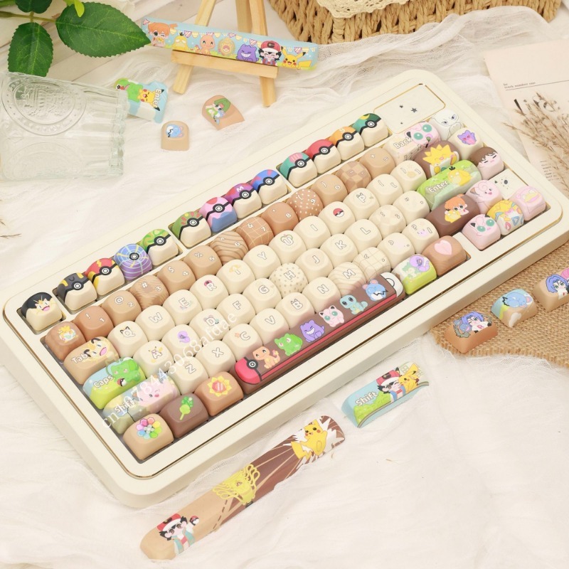アニメポケモンキーキャップ MOA 高さ 131 キー/セッ - Keycap Artisan Anime のレビューと価格