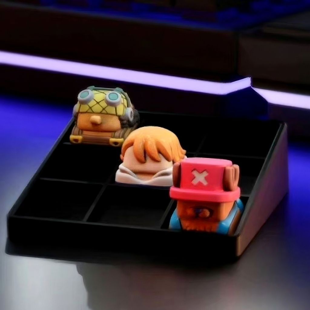 ワンピース チョッパー ナミ アニメ 漫画 かわいい 3D  - Keycap Artisan Anime のレビューと価格