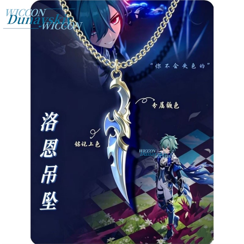 原神インパクト ローヘンをテーマにしたペンダントネックレス商 - Unique Anime Merchandise のレビューと価格