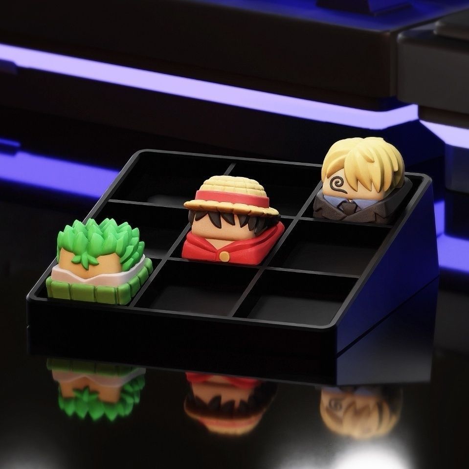新しいかわいいワンピースルフィキーキャップゾロサンジアニメ漫 - Keycap Artisan Anime のレビューと価格